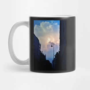 Streetlamp Silhouette Mug